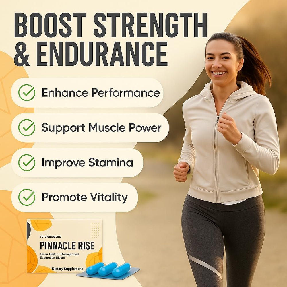 Pinnacle Rise supports endurance during workouts and sports