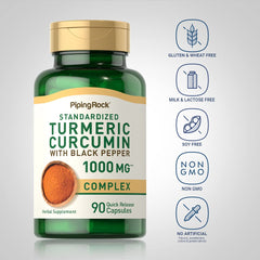 Piping Rock Black Pepper Extract capsules emphasize enhanced absorption