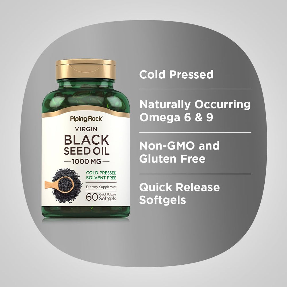 Bottle label detail shows gluten-free and non-GMO seals
