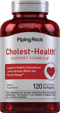 Piping Rock Cholesterol Health Supplement | 120 Softgels | 800 mg Plant Sterol Esters Per Serving | Non-GMO, Gluten Free