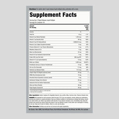 Etiqueta de Piping Rock sin OGM y libre de gluten en el frasco.