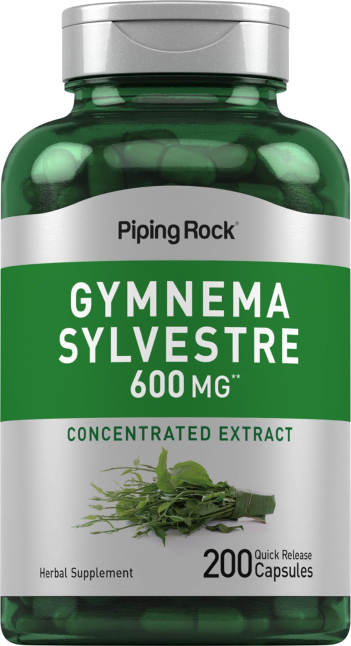 Piping Rock Gymnema Sylvestre bottle for daily wellness.