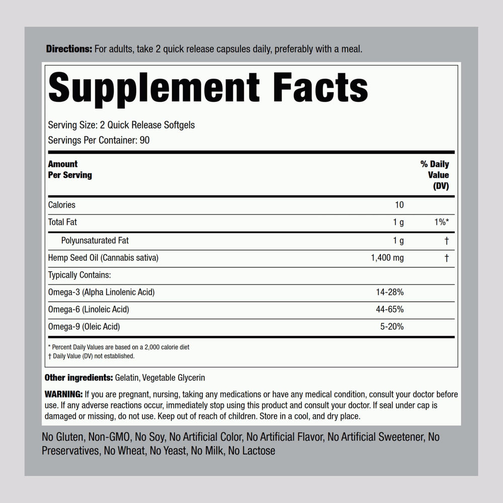 Close-up of Piping Rock softgels showing quick release for easy swallowing.