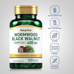 Piping Rock Herbal Extract Complex 120-count box for convenient daily use.
