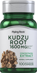 Piping Rock Kudzu Root Capsules 1600 mg bottle for daily wellness