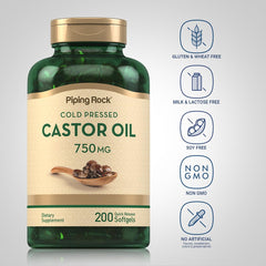 Piping Rock label highlights hexane-free, non-GMO features
