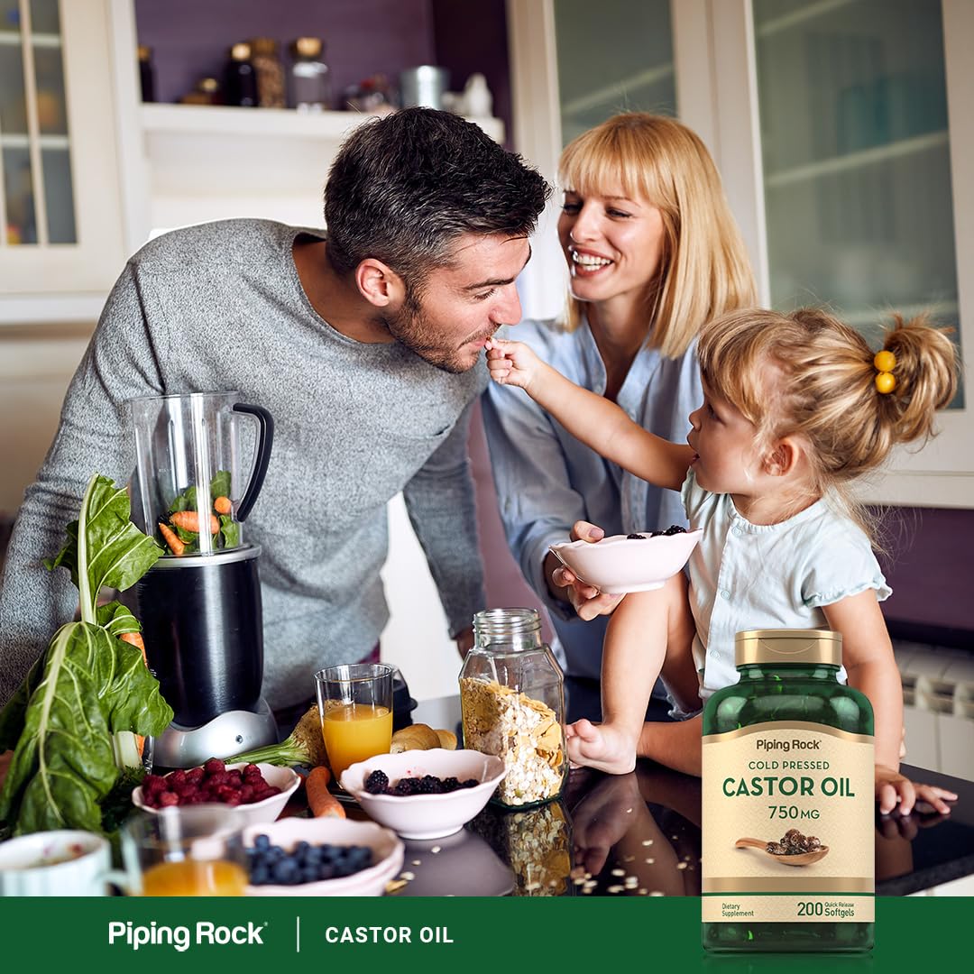 Piping Rock quick-release softgels for convenient daily use