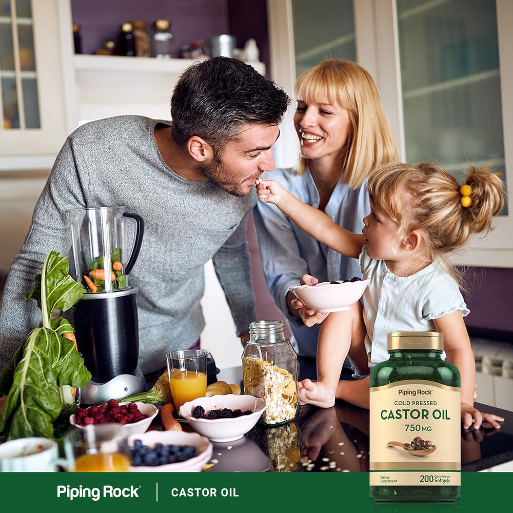 Piping Rock quick-release softgels for convenient daily use