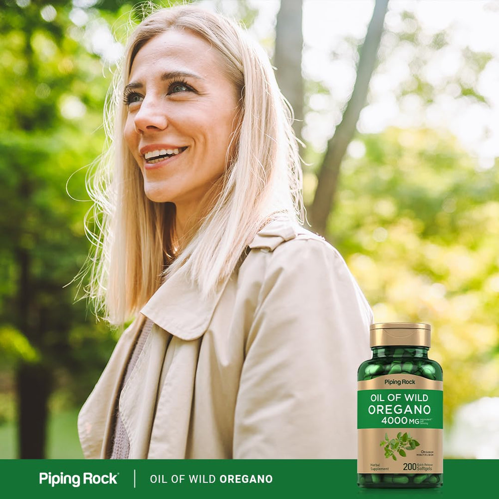Piping Rock quick-release softgels in bottle for convenience.
