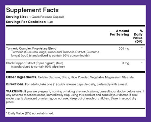 Piping Rock Turmeric Curcumin gluten-free and non-GMO label shown.