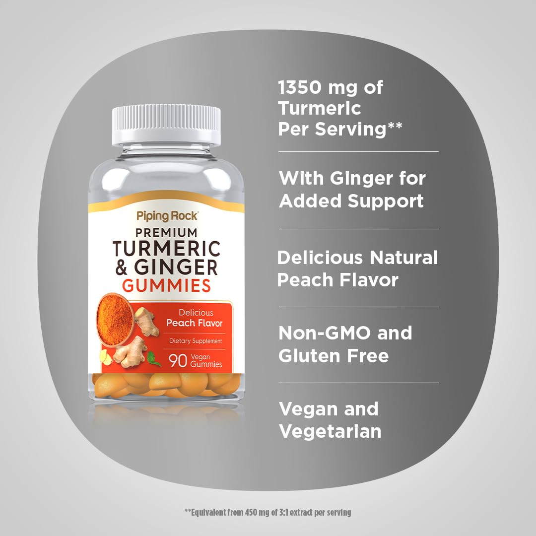 Piping Rock gummies gluten-free vegan option with clean ingredient list