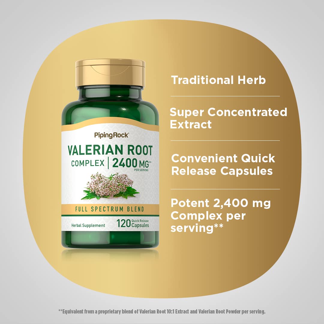 Piping Rock bottle pours capsules into hand, quick-release design.