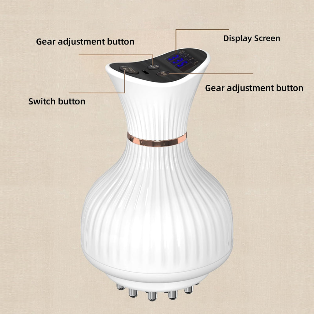 PIPLYKI Cleanse massager compact design fits in a bag.
