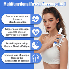 Deep tissue release with Pisutu Fascia Blaster supports better circulation.