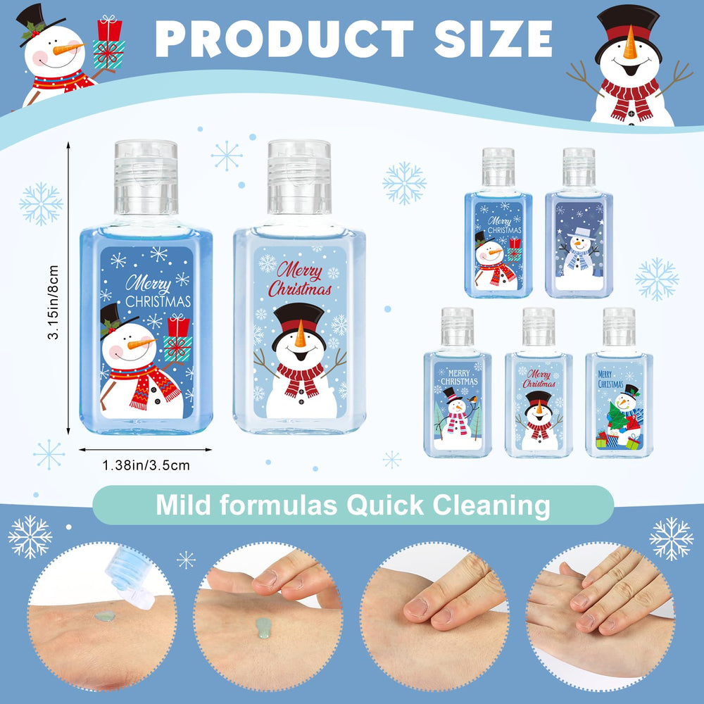 Piuaeue Christmas mini hand sanitizer Variety set supports festive gifting moments.