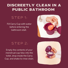 Pixie Cup compact bag-friendly size for dorms, travel, and shared living spaces.