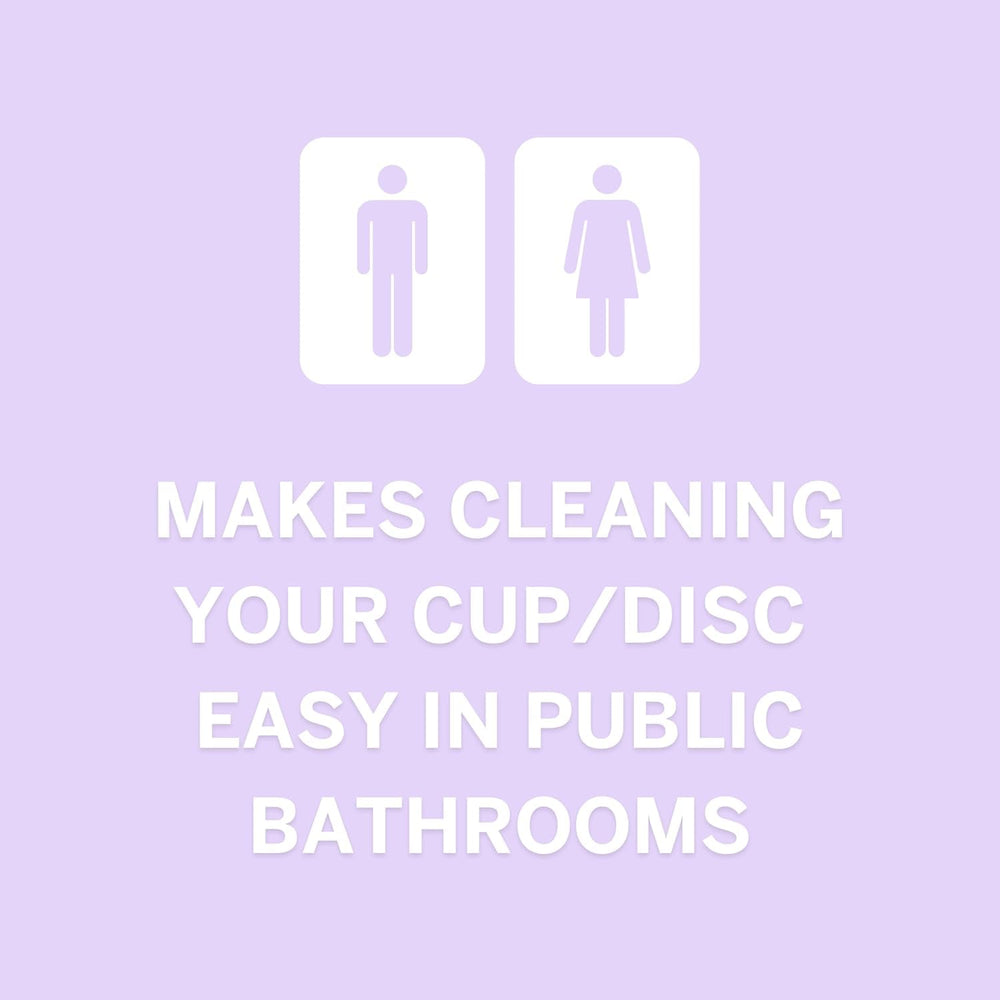 Pixie Cup flushable wipes for convenient bathroom use