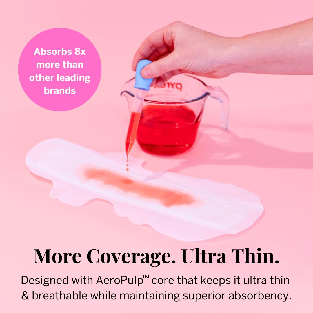 Pixie Cup hypoallergenic pad designed to minimize irritation on sensitive skin.