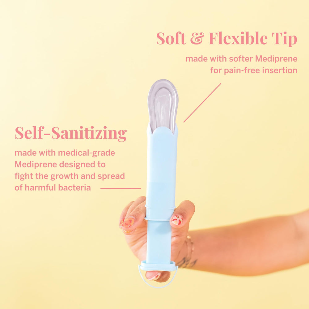 Pixie Cup Steamer emphasizes easy sanitization on the go.