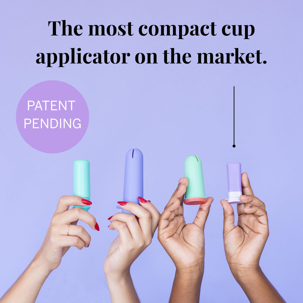 Pixie Cup capacity comparison reflecting 4 or 6 tampon equivalents