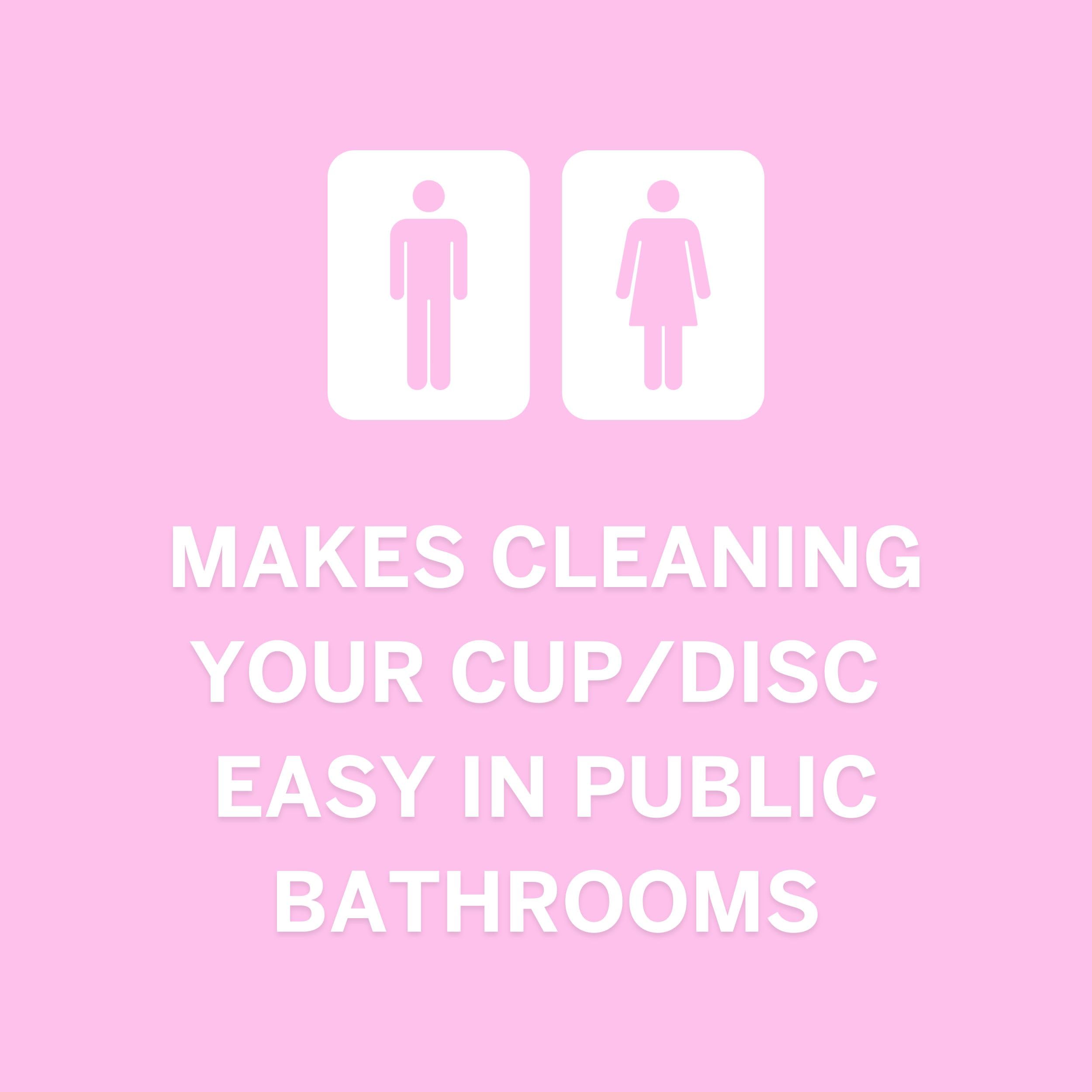 Pixie Cup Wipes pack back showing vegan, hypoallergenic formula ideal for sensitive users