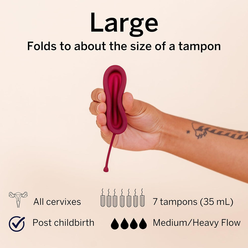 Pixie Disc no-mess period sex design preserves intimacy.