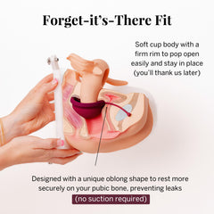 Pixie Disc pull-string feature for mess-free removal.
