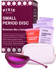 Pixie Disc silicone close-up highlighting material quality for comfort.