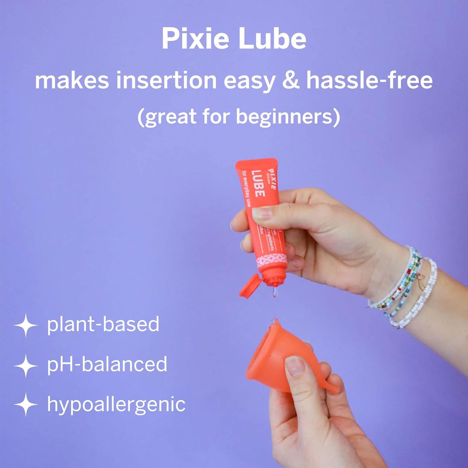 Pixie Sterilizing Cup focusing on easy, safe sanitation between uses