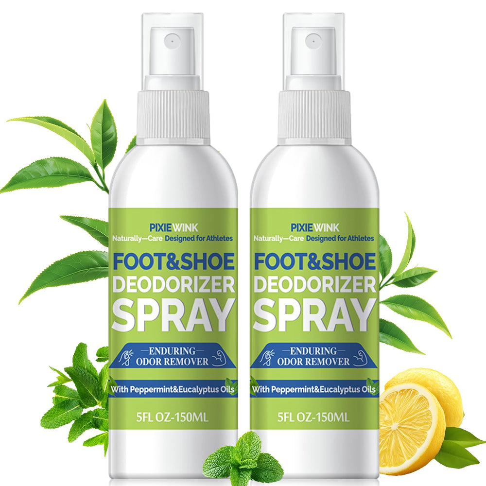 Pixiewink foot spray targets sneaker odor with fast-acting freshness