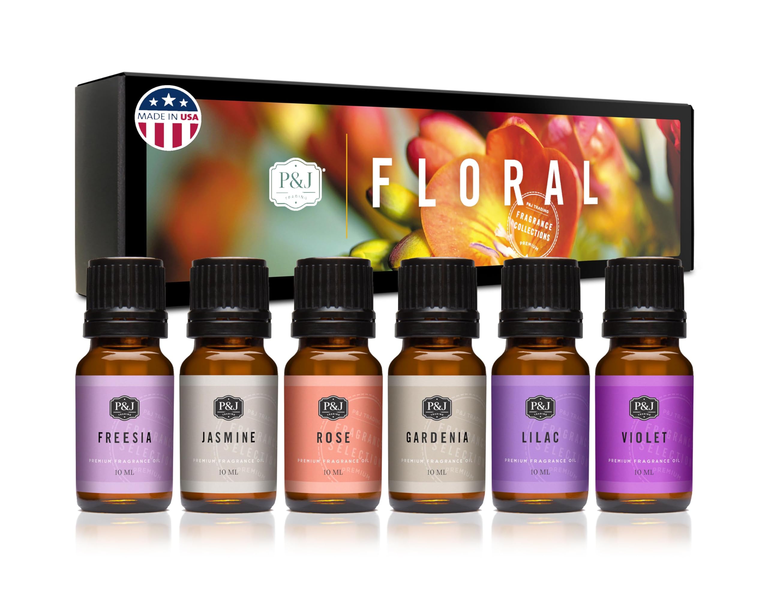 P&J Trading violet bottle for candle making and diffusers.