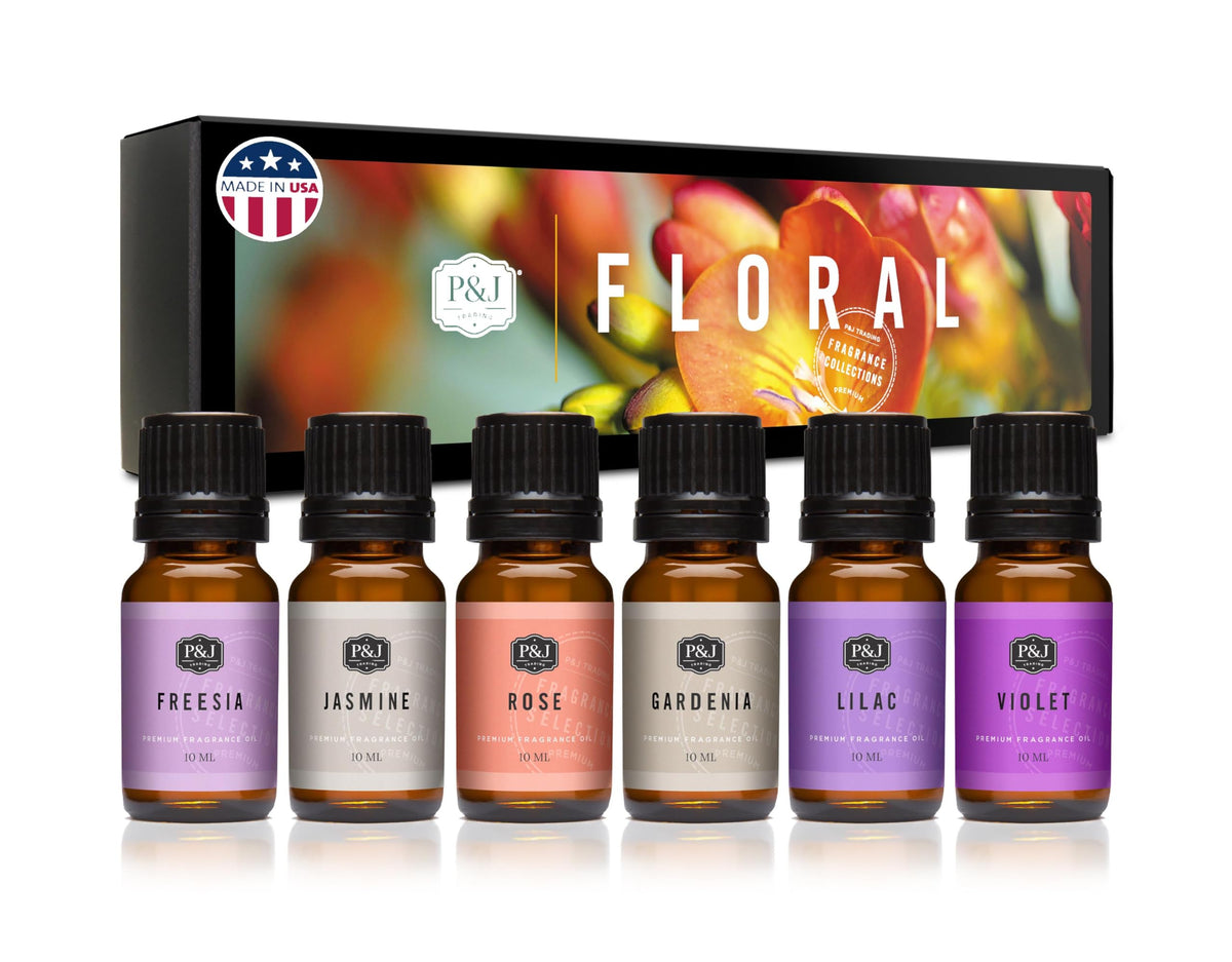 P&J Trading violet bottle for candle making and diffusers.