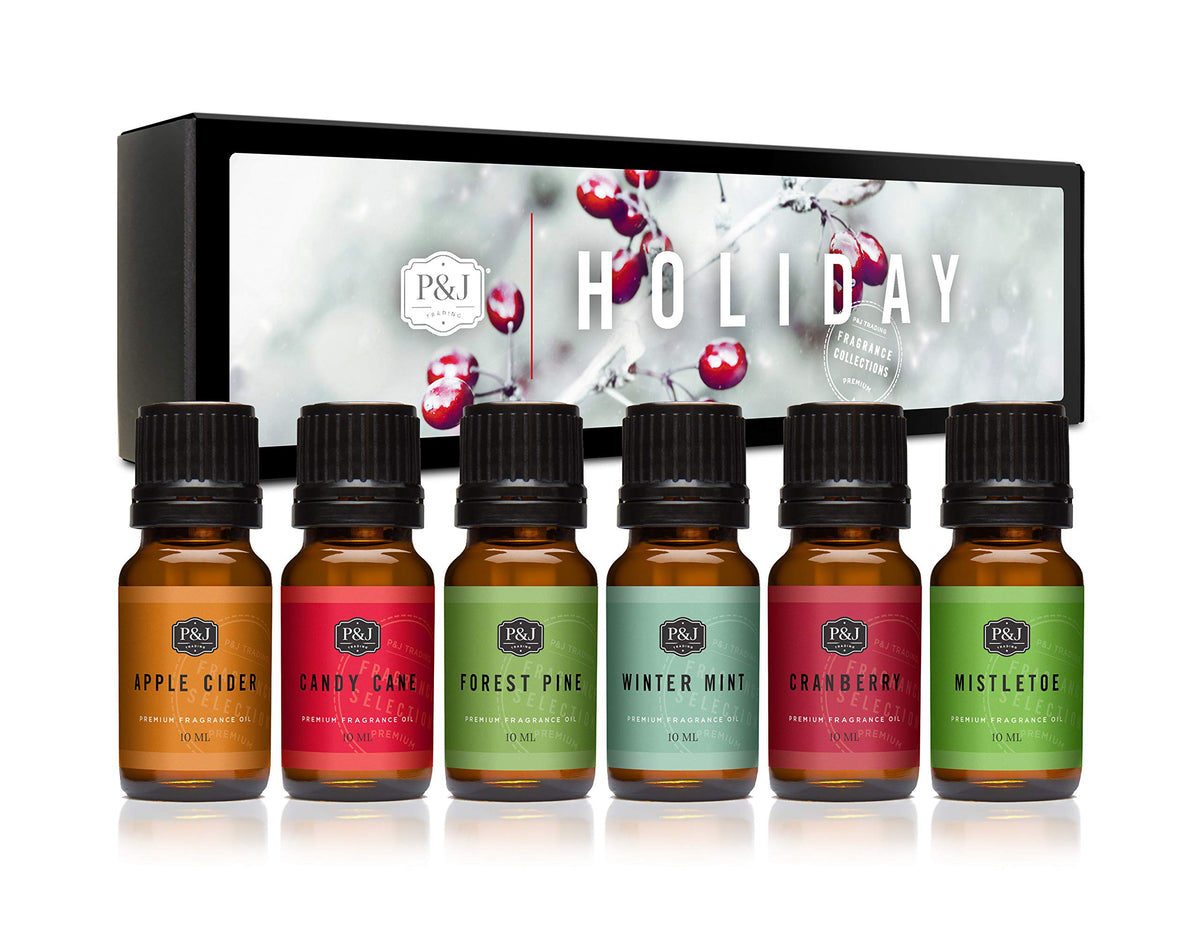 P&J Trading Mistletoe bottle ideal for candles and diffuser blends.