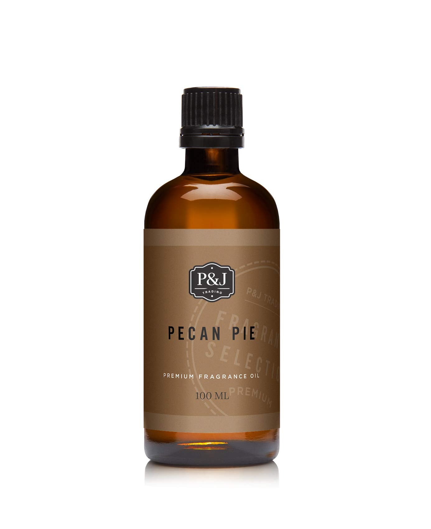 P&J Trading pecan pie scented oil bottle for candles and diffusers.