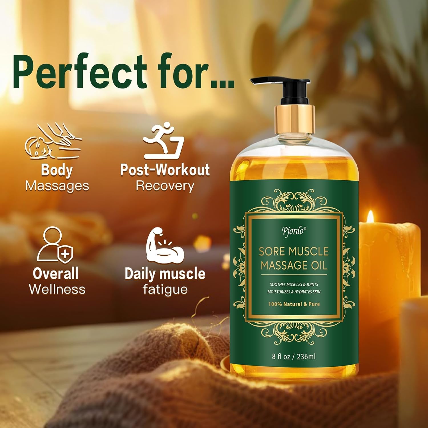 Pjordo gift-ready bottle ideal for spa lovers and gifting occasions.