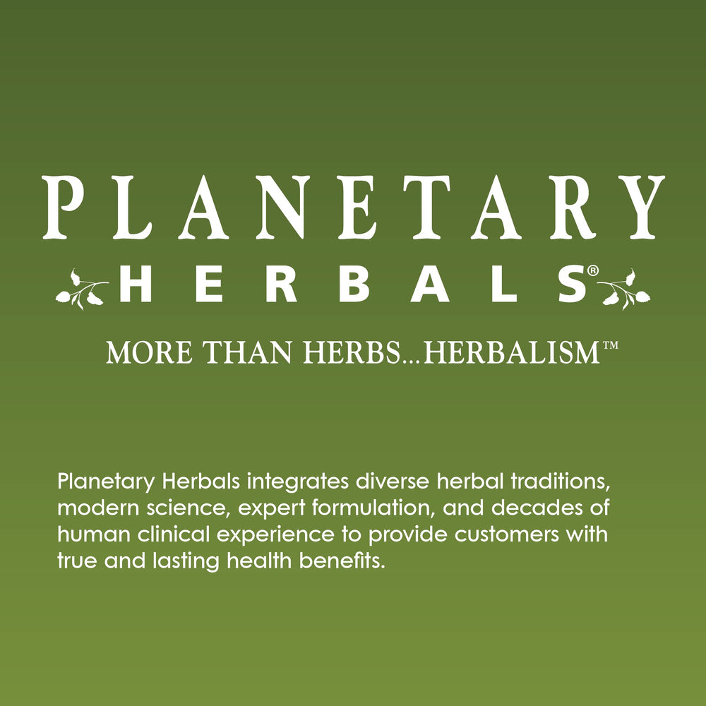 Close-up of Planetary Herbals Bupleurum Liver Cleanse label showing dosage