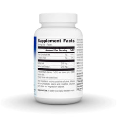 Planetary Herbals Full Spectrum Stinging Nettle tablets back view showing dosage information