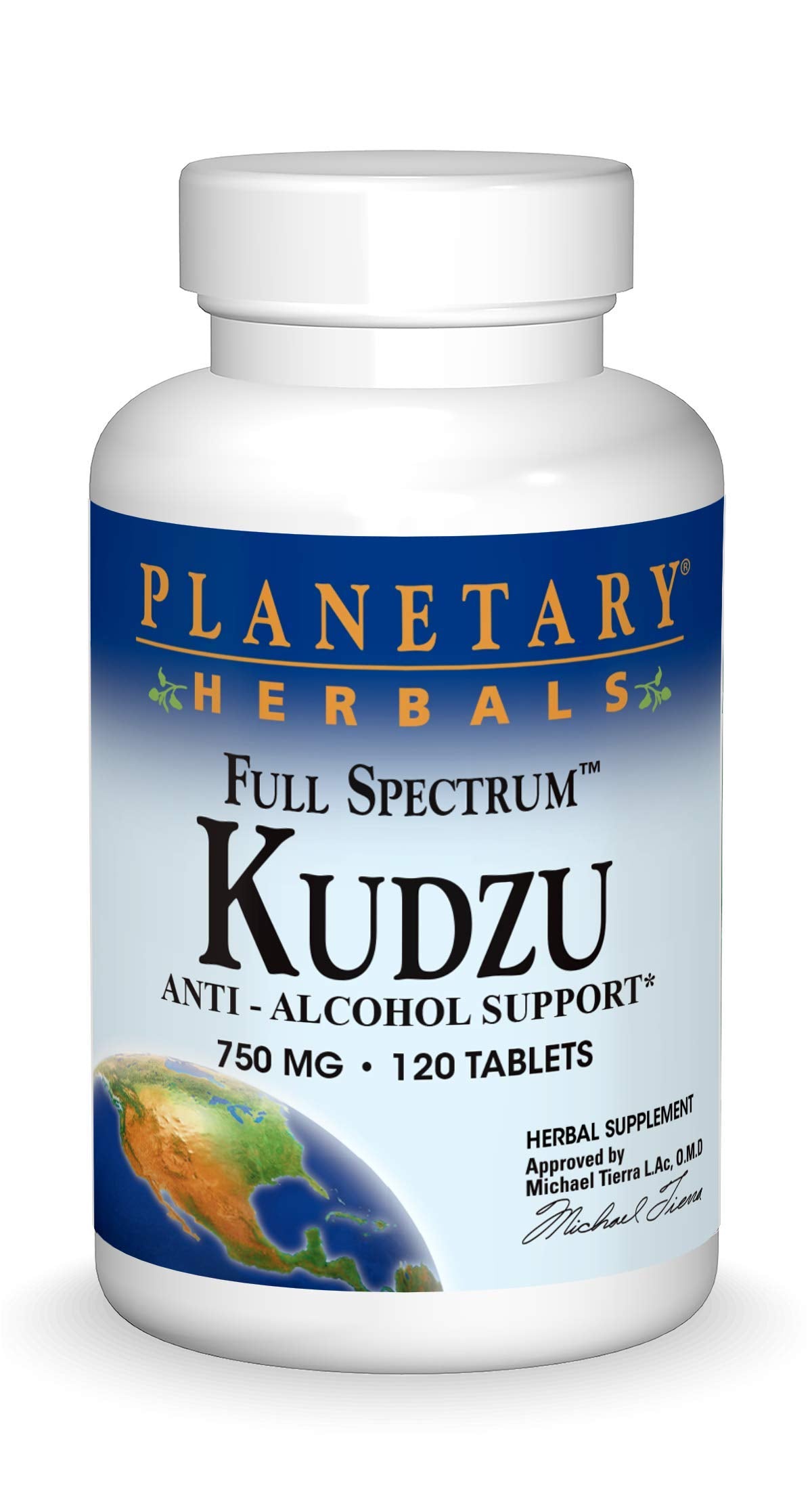 Planetary Herbals Kudzu full-spectrum tablets for winter wellness routine.