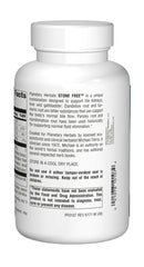 Planetary Herbals Stone Free bottle label close-up—herbal blend details for liver health.