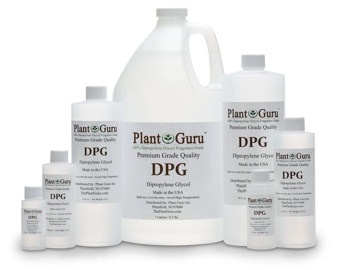 Plant Guru DPG fragrance-grade carrier supports smooth fragrance delivery.