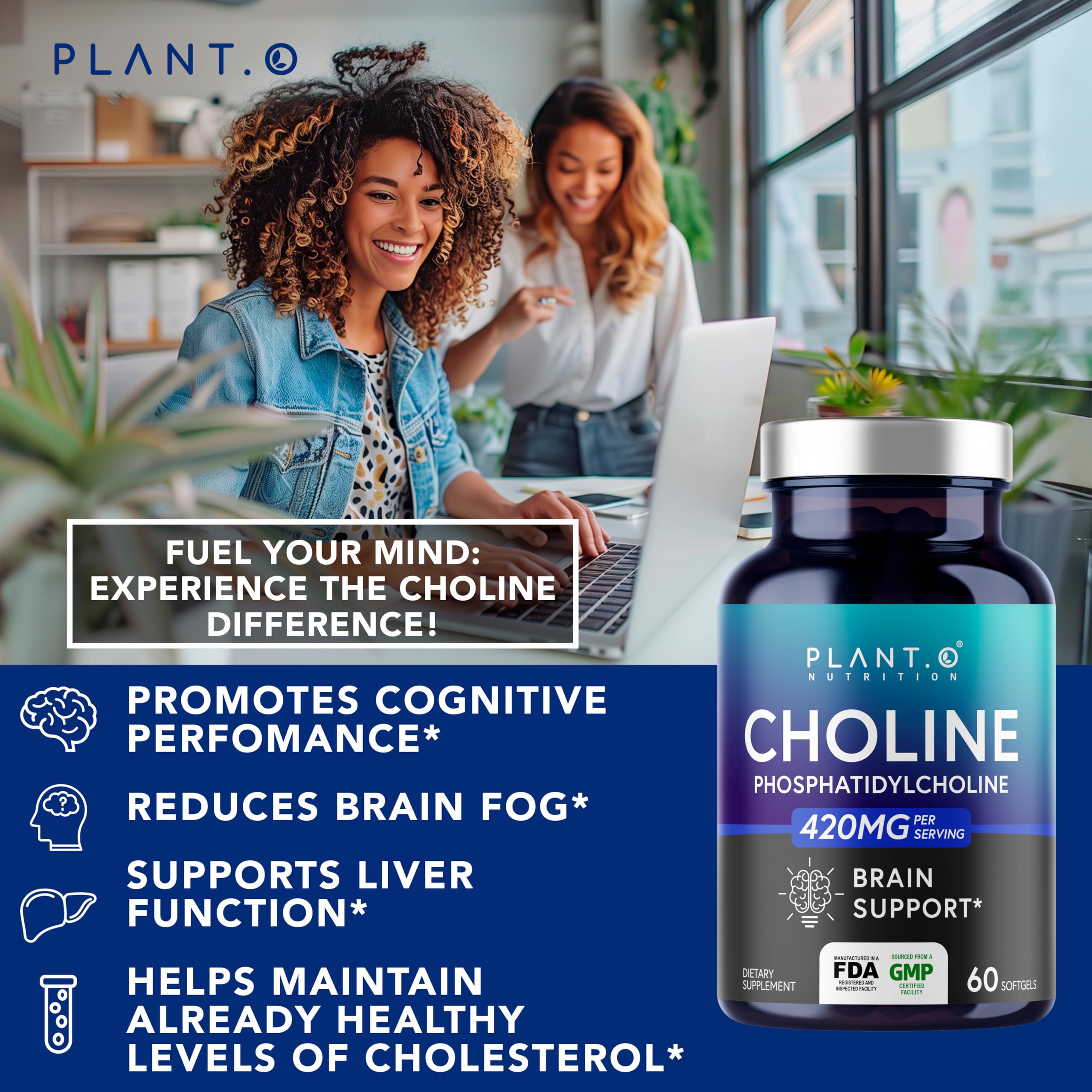 PLANT.O NUTRITION ingredients from soy lecithin for phosphatidylcholine