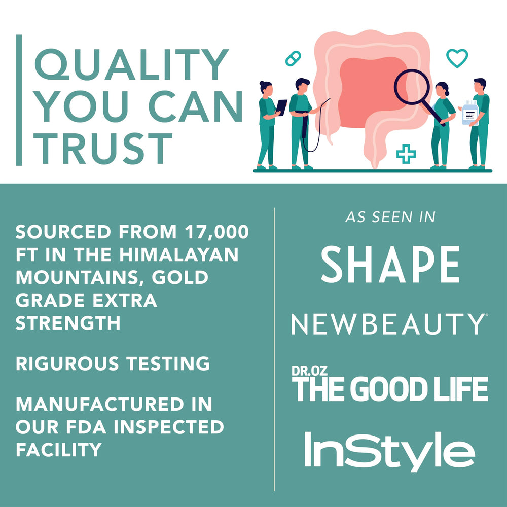 PLANT.O NUTRITION Himalayan origin seal communicates natural sourcing