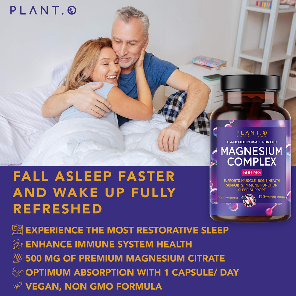 Plant.O vegan non-GMO label close-up highlighting plant-based magnesium benefits