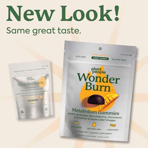 WonderBurn gummies closeup show ripe mango texture and craving control potential.