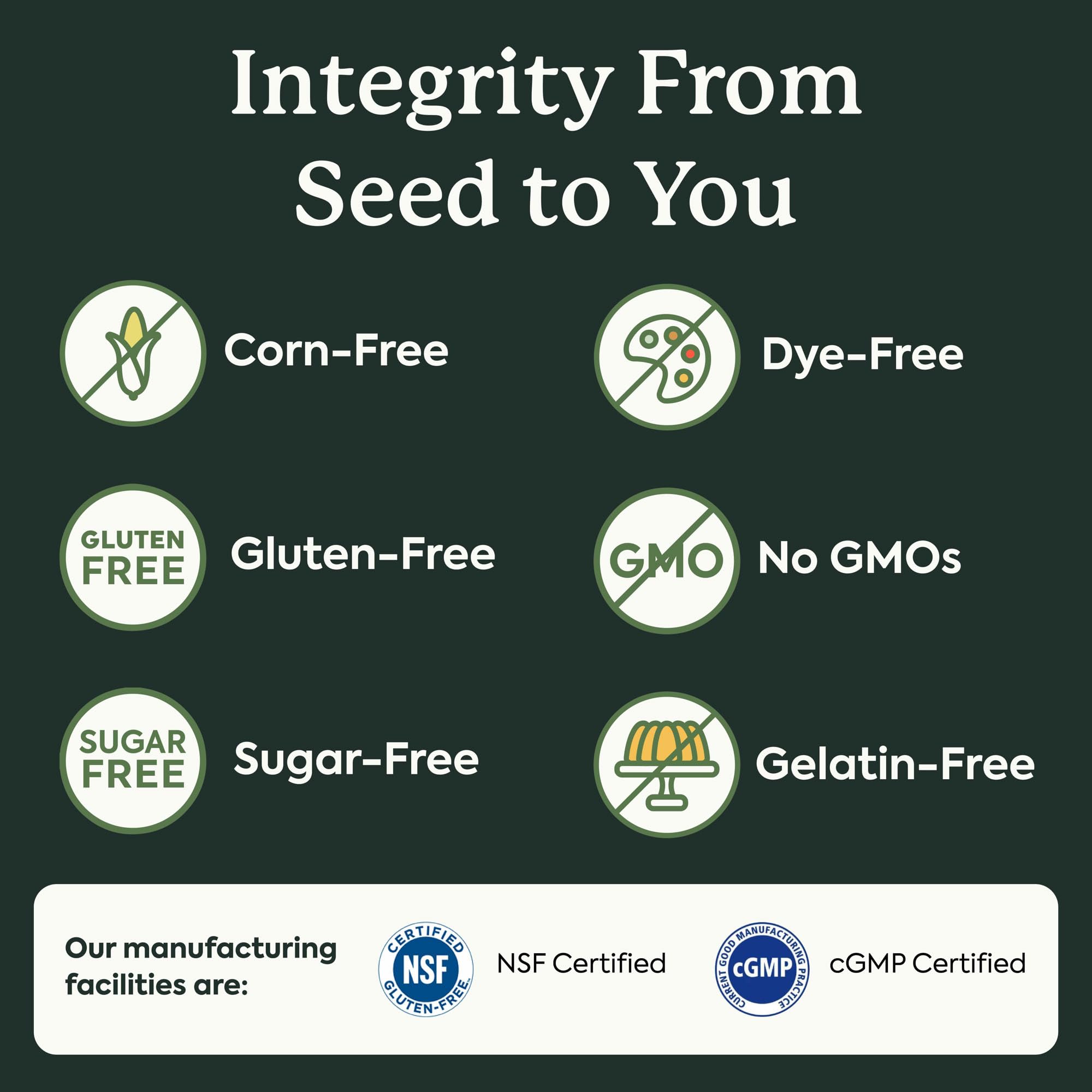 Vegan and gluten-free badge alongside WonderBurn image reinforces clean ingredients.