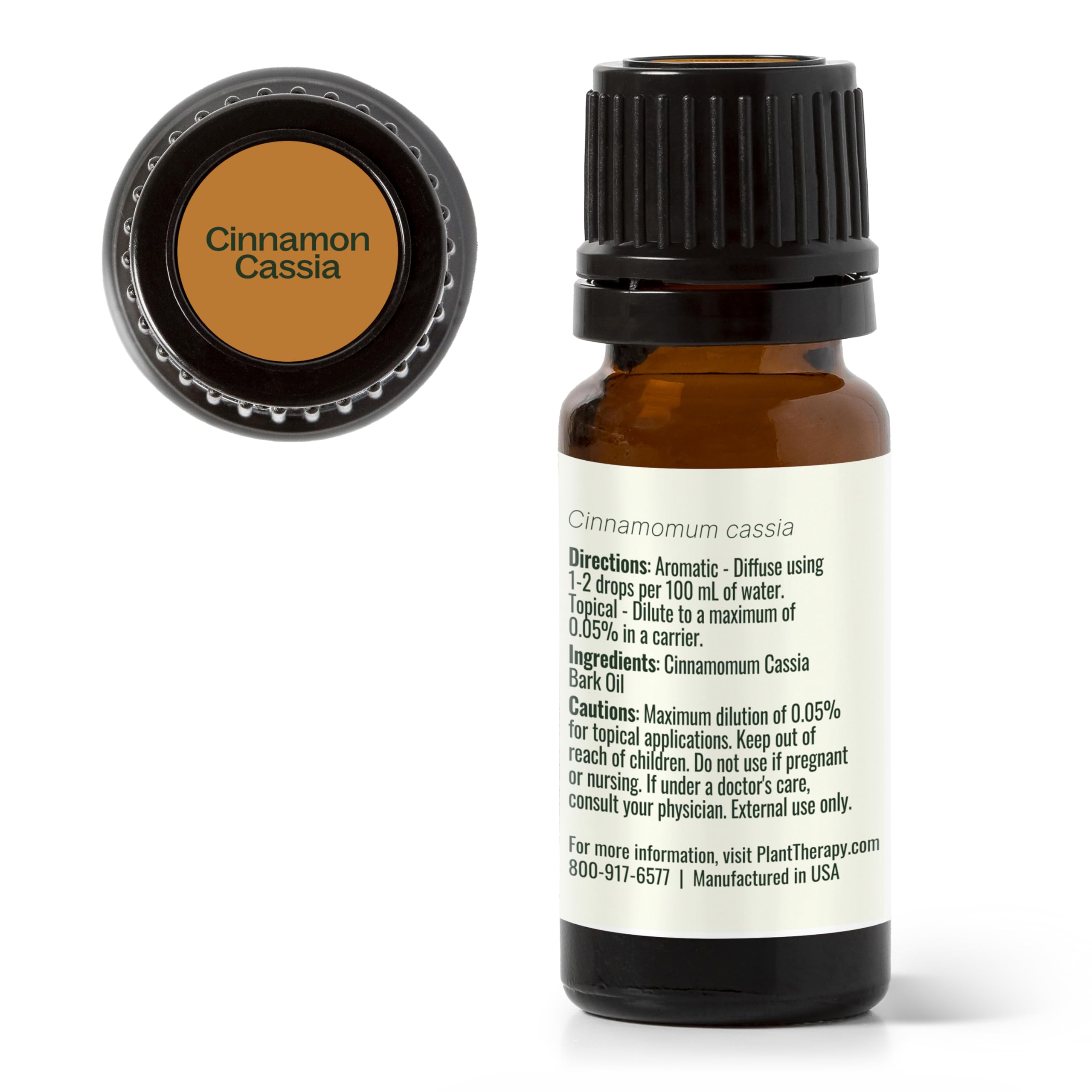 Plant Therapy Cinnamon Cassia with clove and orange diffusion trio