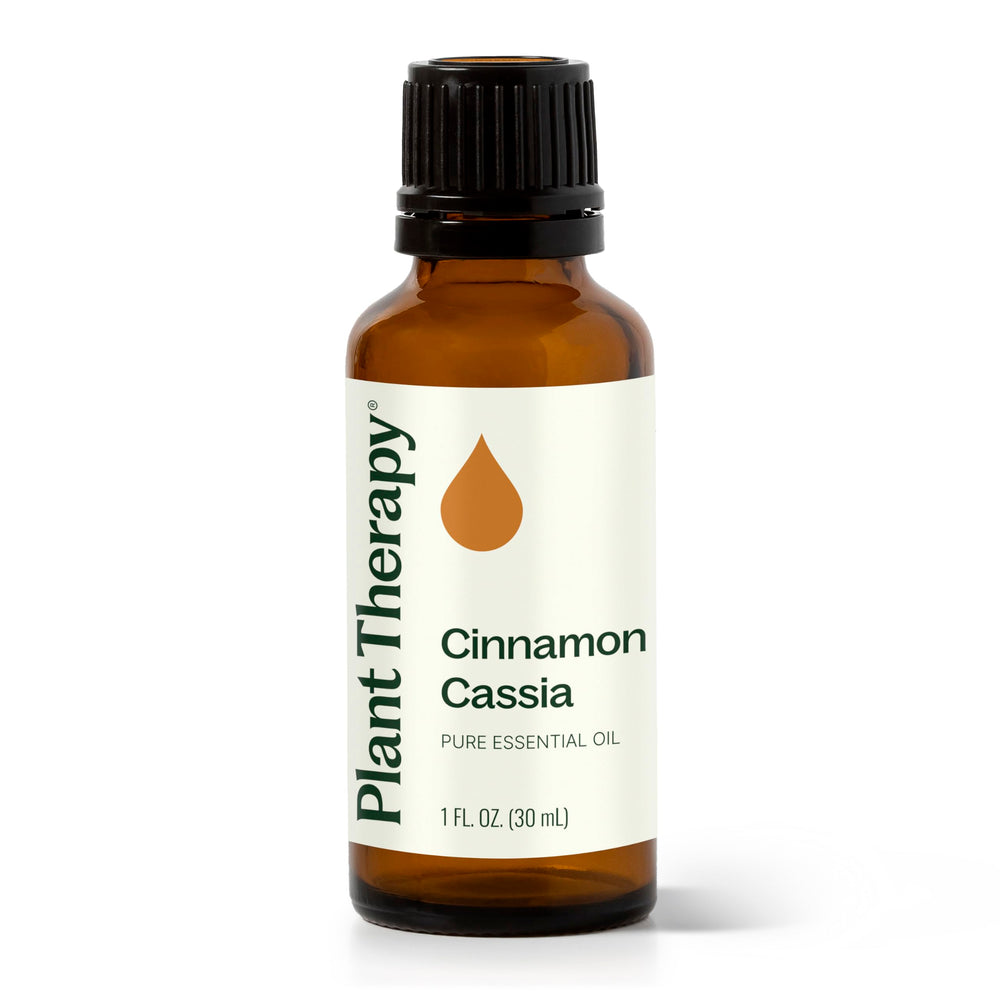 Plant Therapy Cinnamon Cassia oil bottle for pure aroma and home use