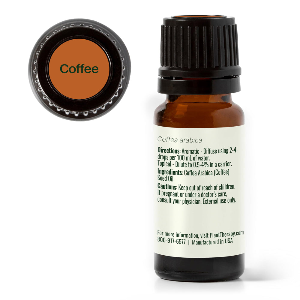 Coffee scent suitable for candles and soaps via Plant Therapy oil.