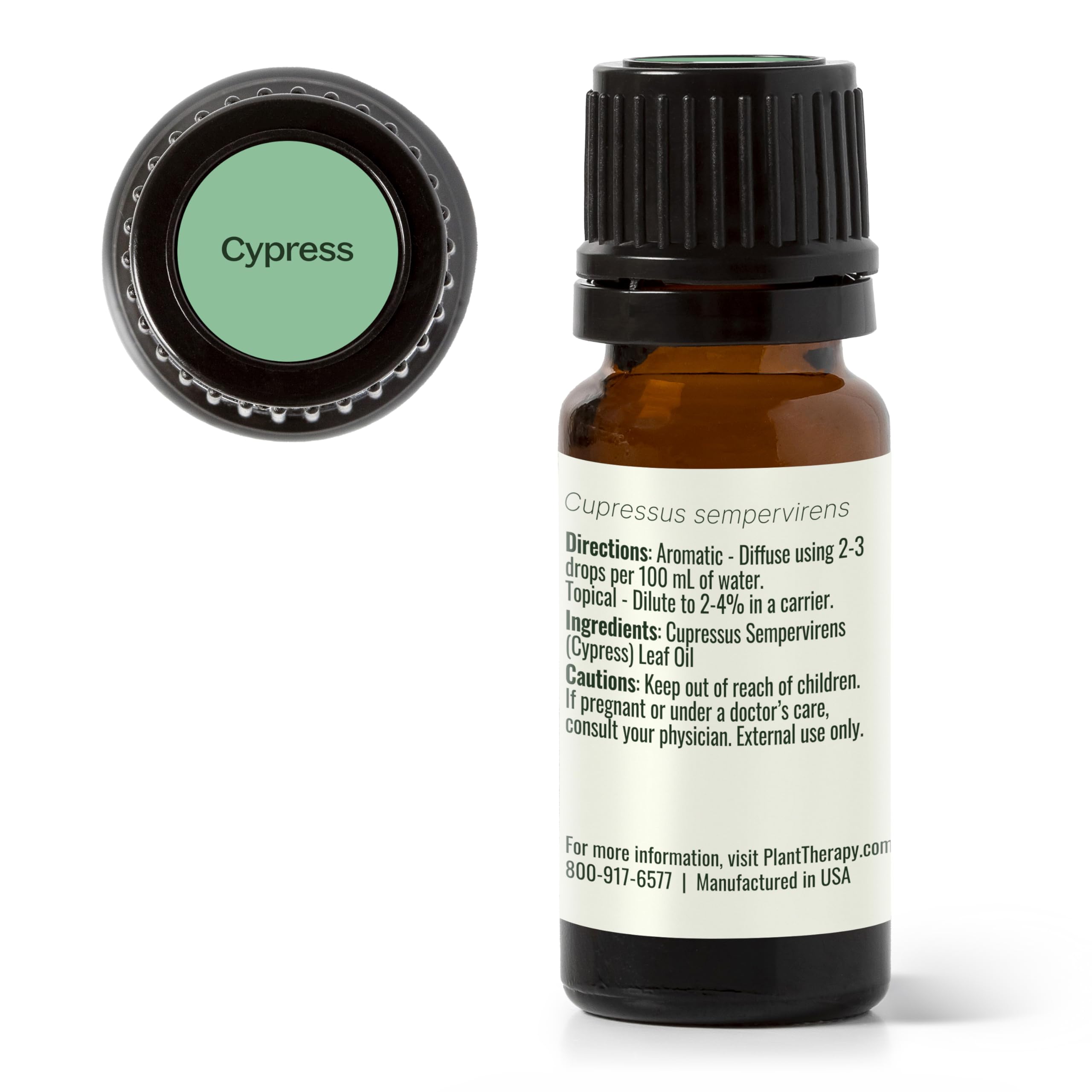 Plant Therapy Cypress Oil supports mood with aromatic calm