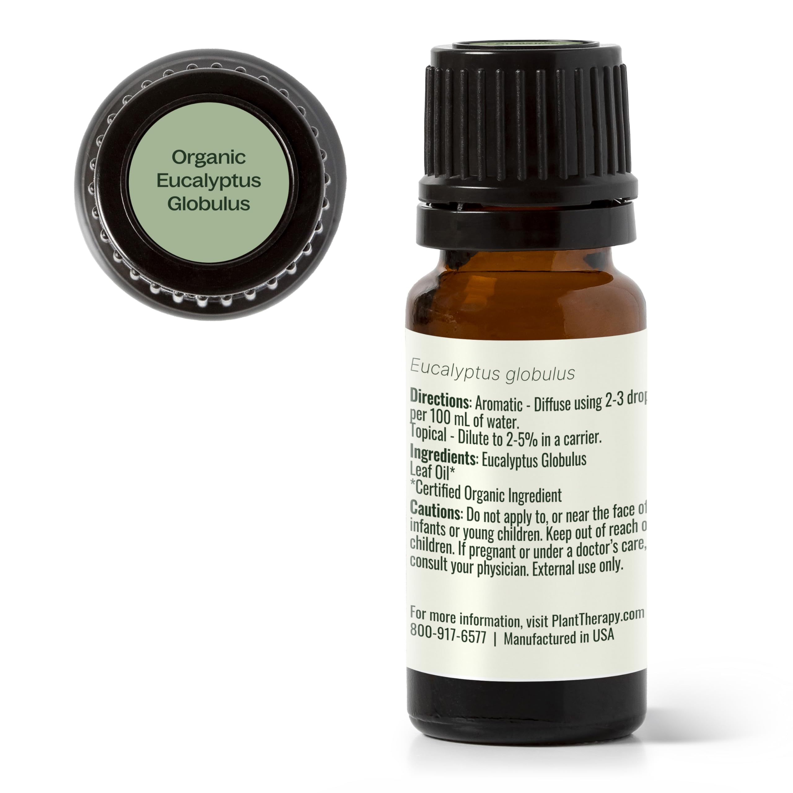 Plant Therapy eucalyptus globulus usage tips image with safe dilution guidance